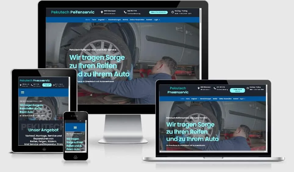 Pek Service Ottenbach - pekutech-reifenservice.ch